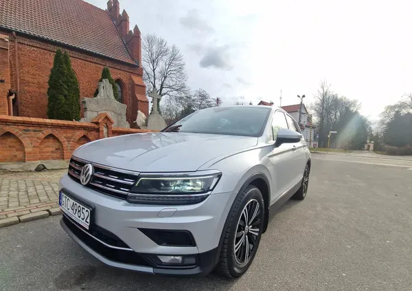 volkswagen Volkswagen Tiguan cena 95500 przebieg: 177000, rok produkcji 2018 z Tczew